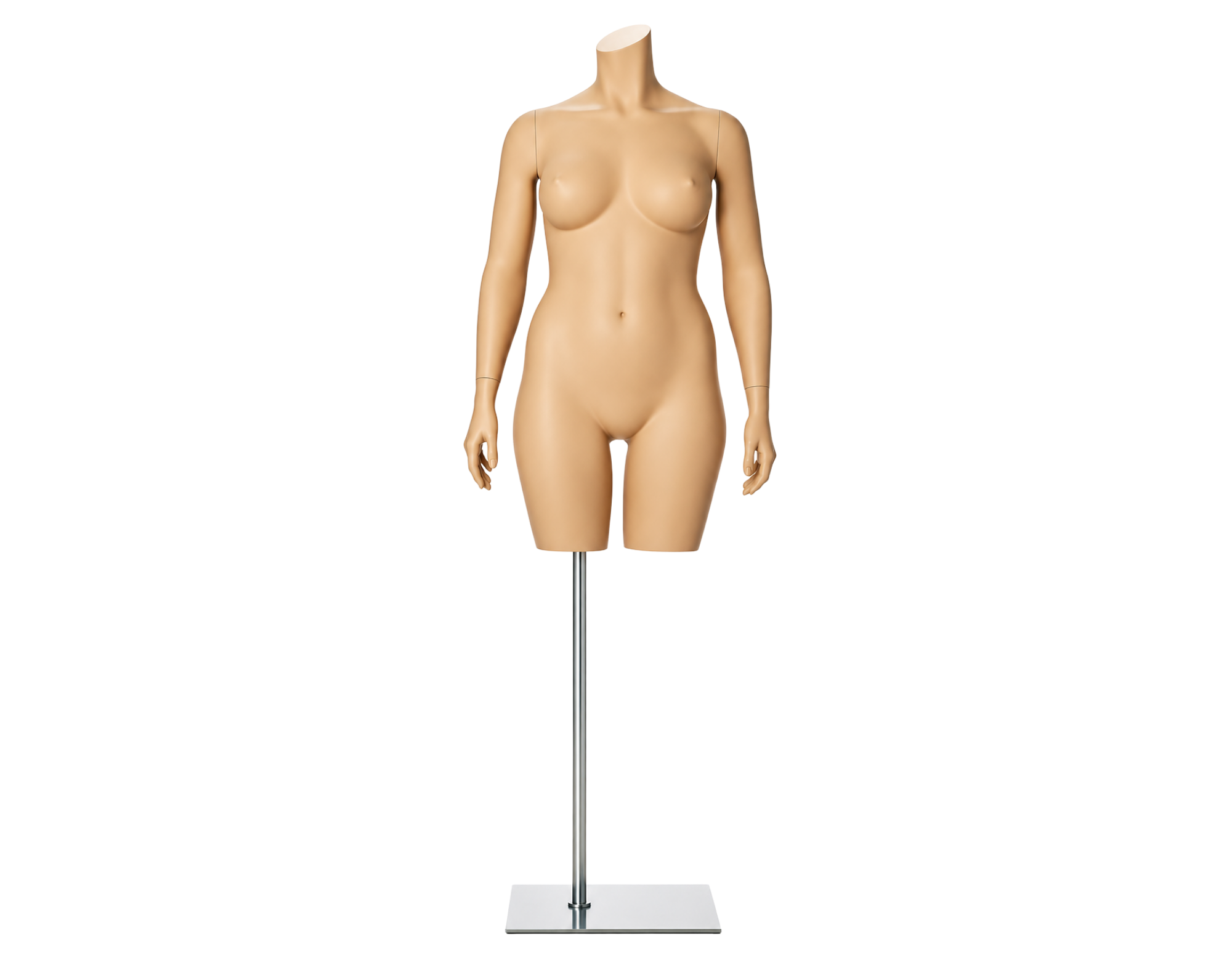 Damen-Torso Plus Size mit Armen