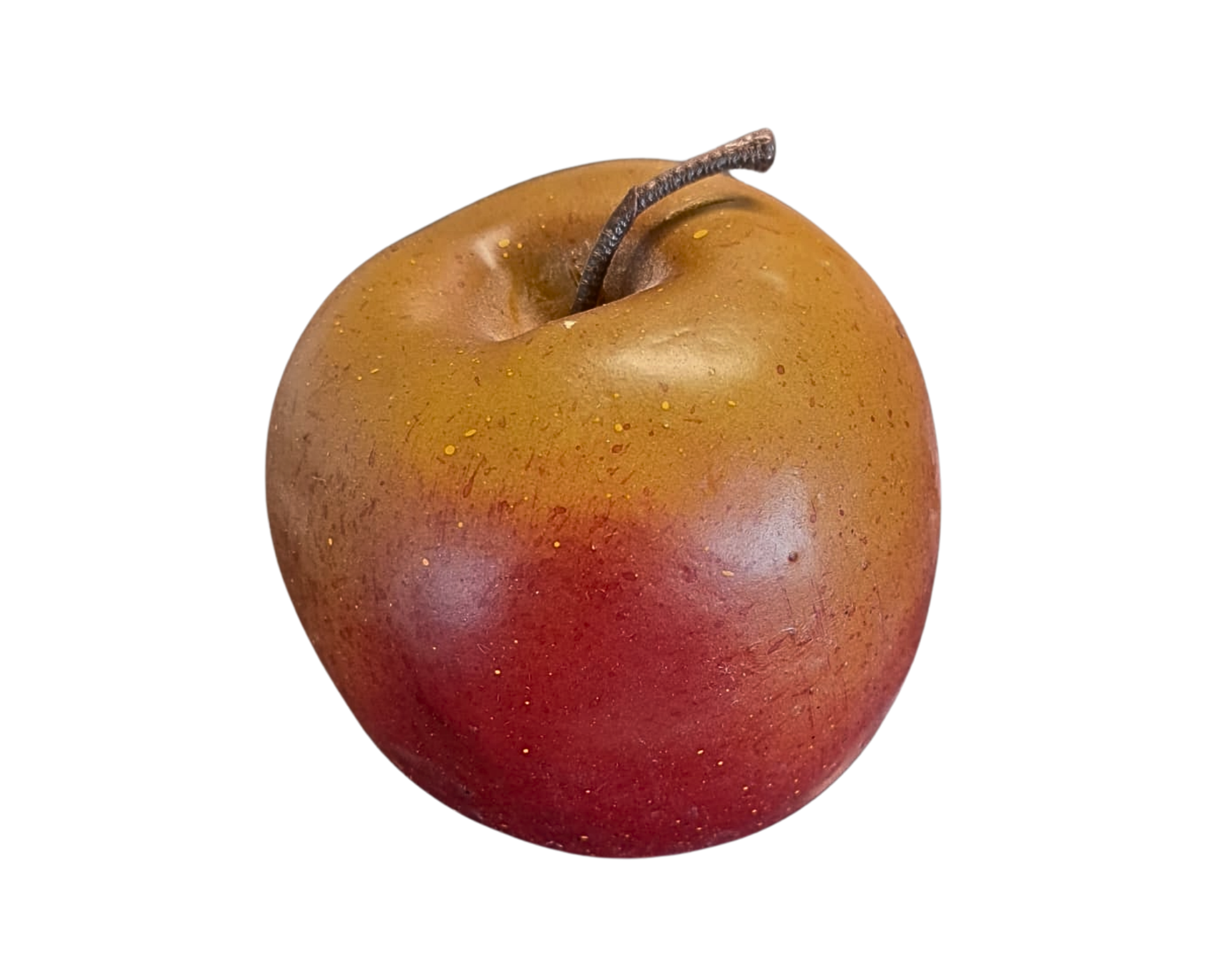 Apfel braun-rot