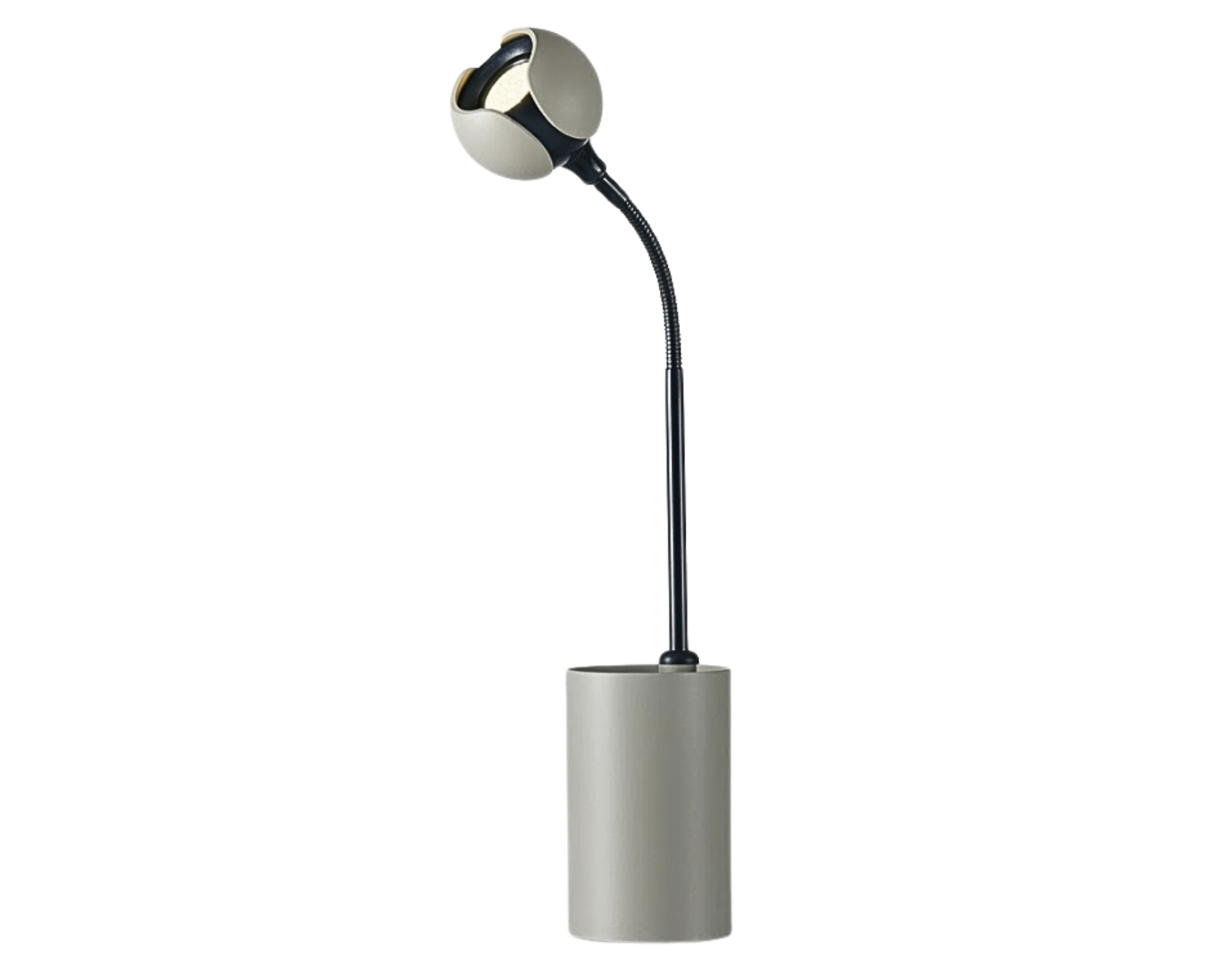 Lampe de bureau LED Flower taupe