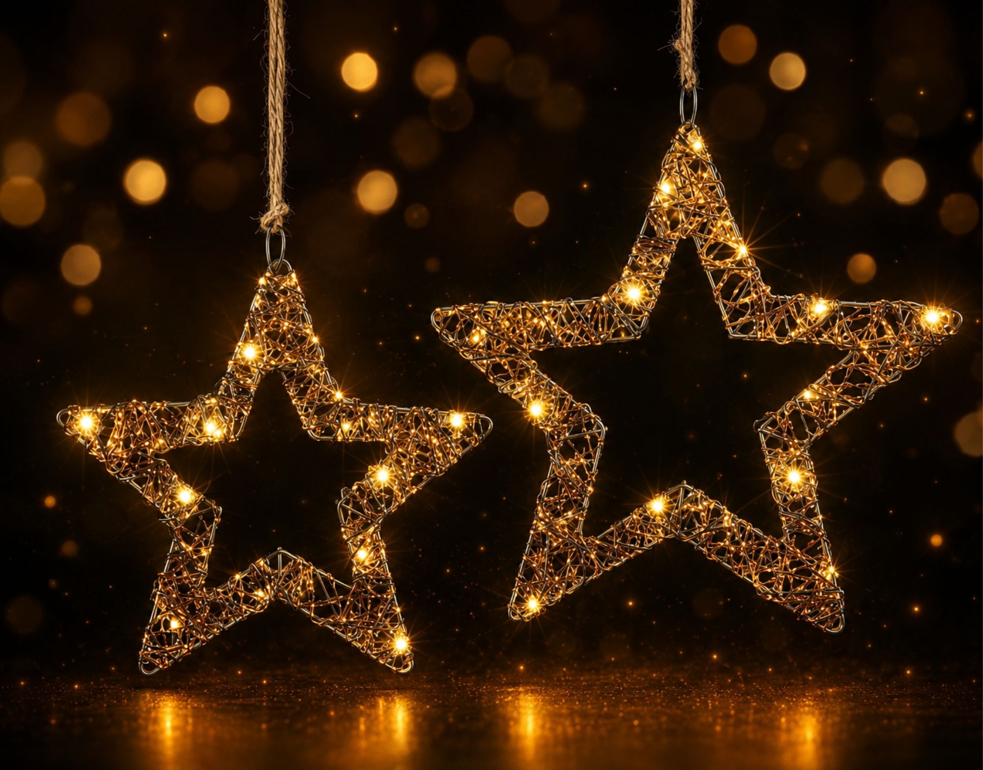 Couronne décorative LED Cupo Ø 30 cm