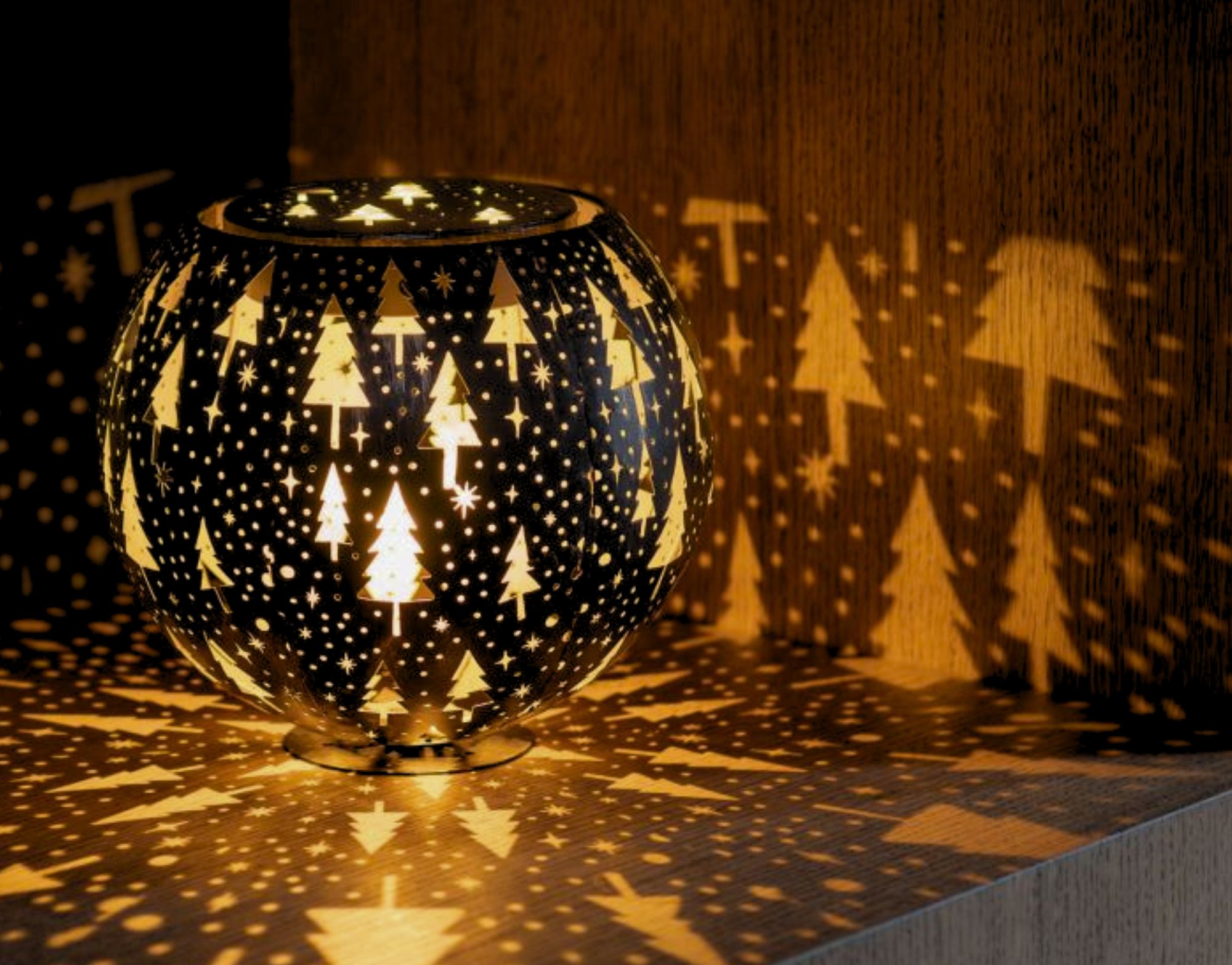 Luna Starlit Forest LED Kugelleuchte