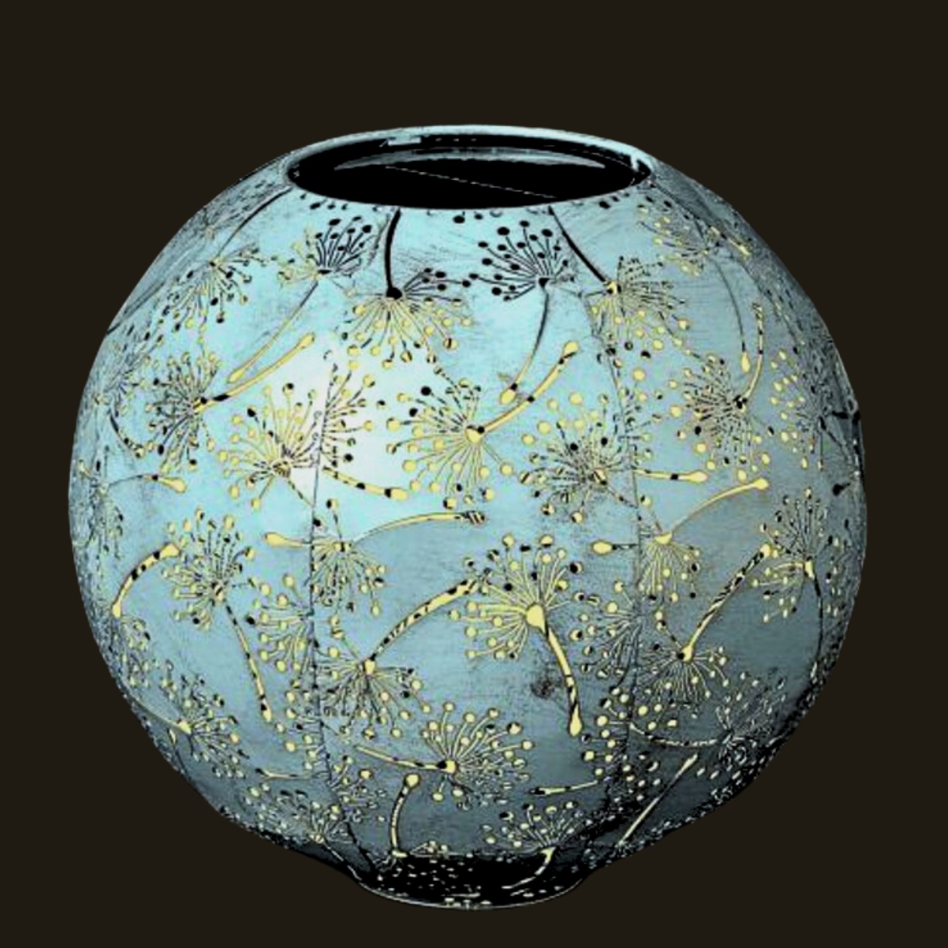 Solar Antik Ball 30 Pusteblume