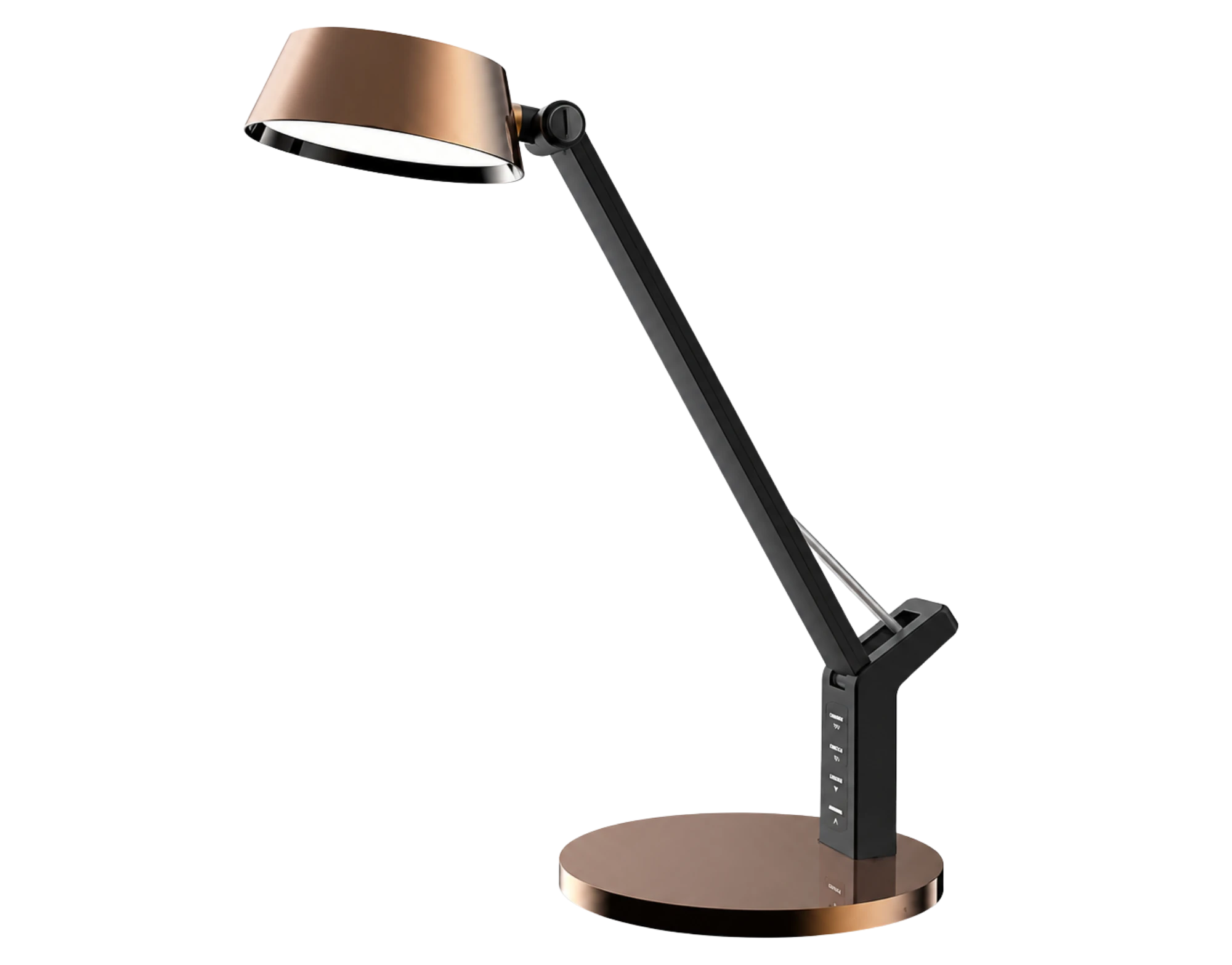 Glow LED-Tischleuchte Kupfer