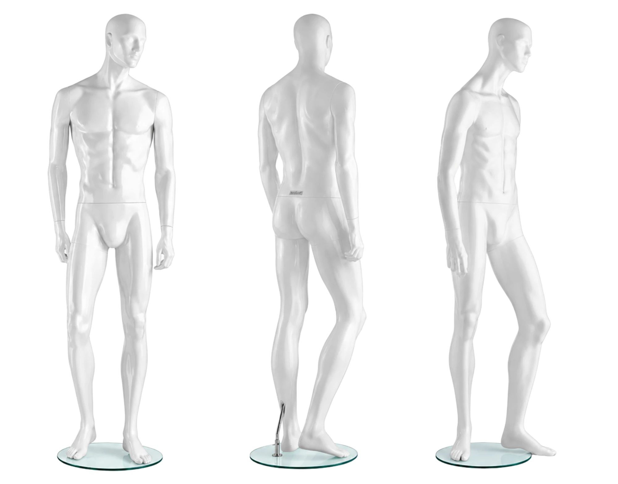 Herren-Figur Liam  Hochglanz weiss 501005