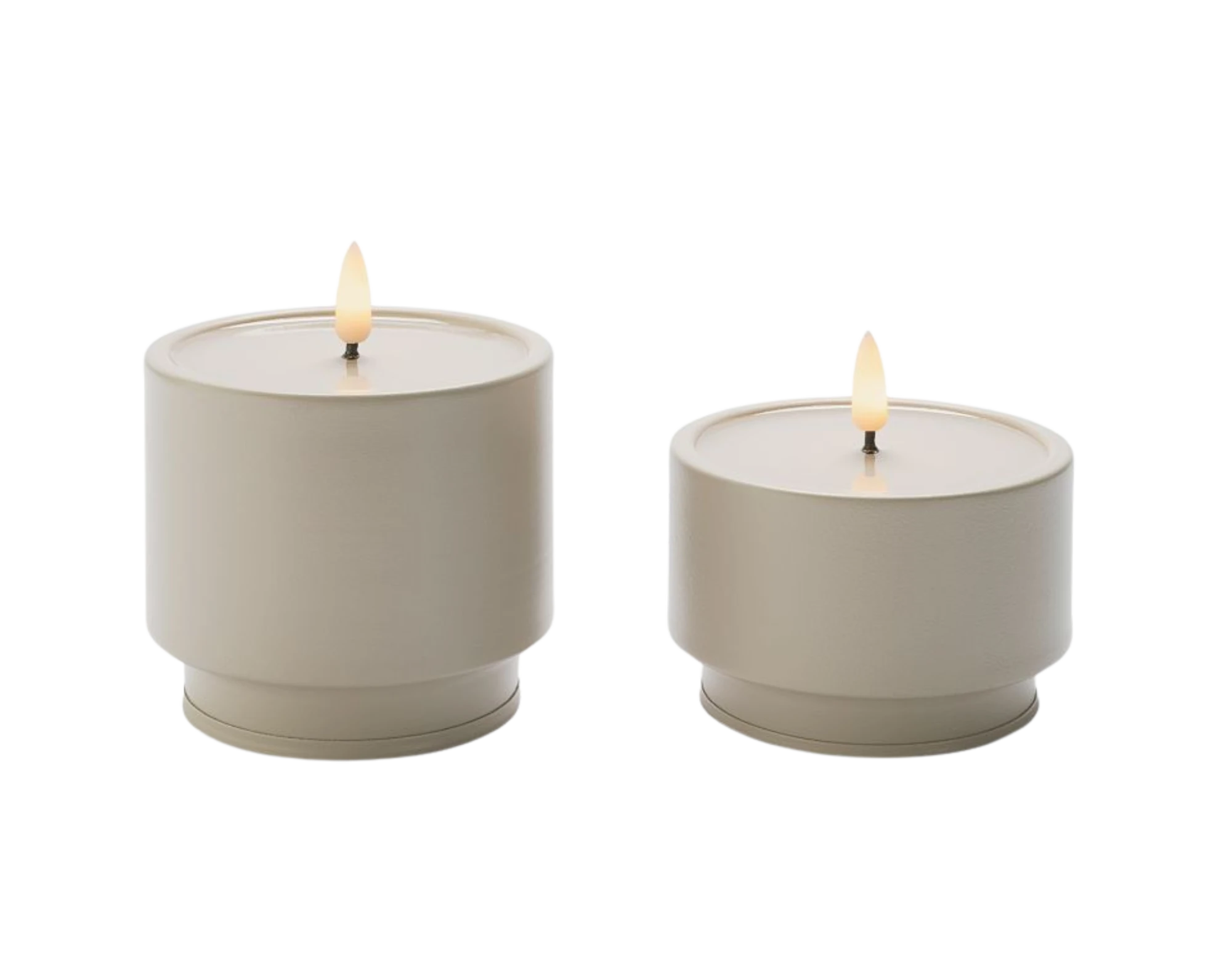 Ambiente Candle Set beige