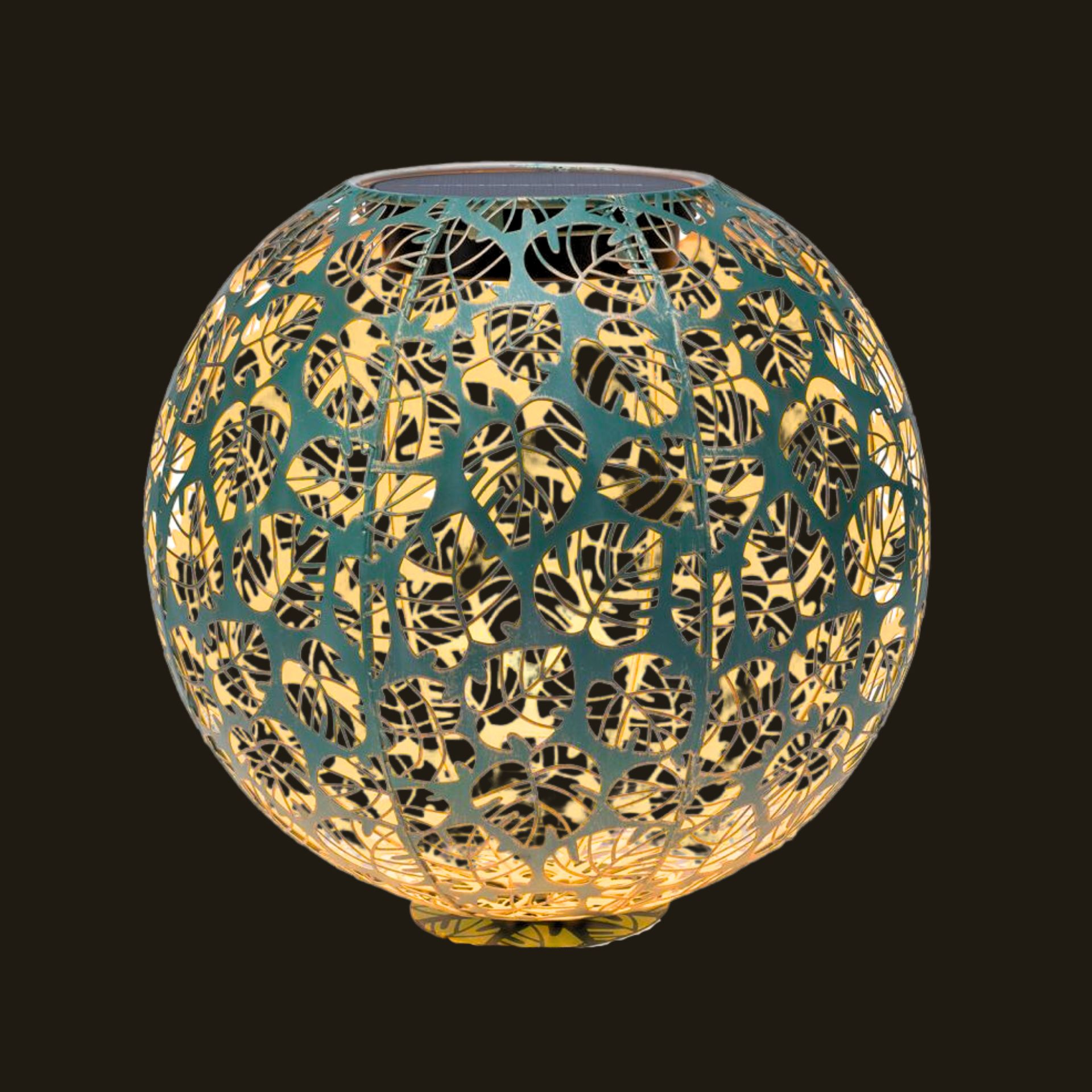 In & Outdoor Solar Antic Ball 30 Monstera