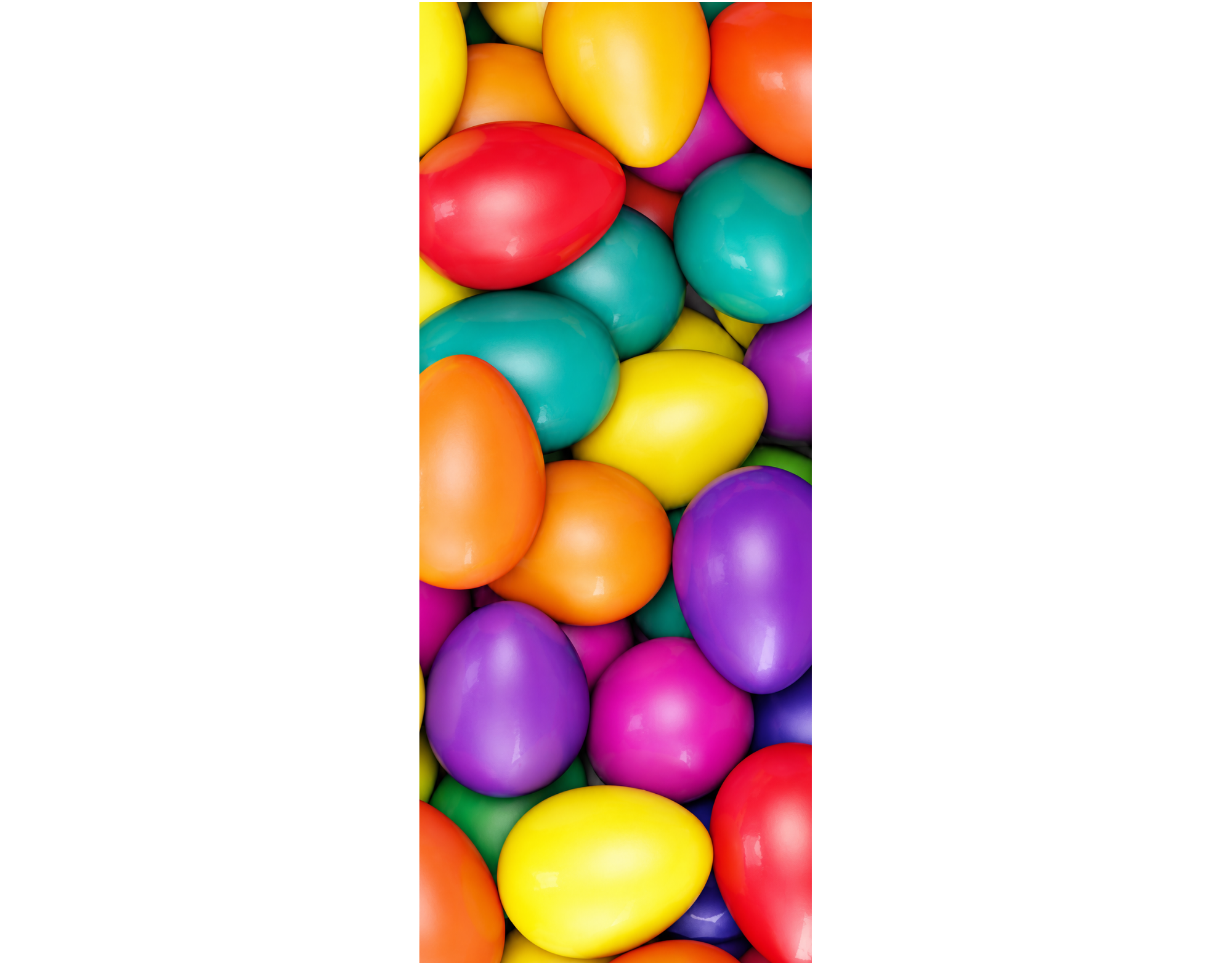 Stoffbanner Bunte Ostereier