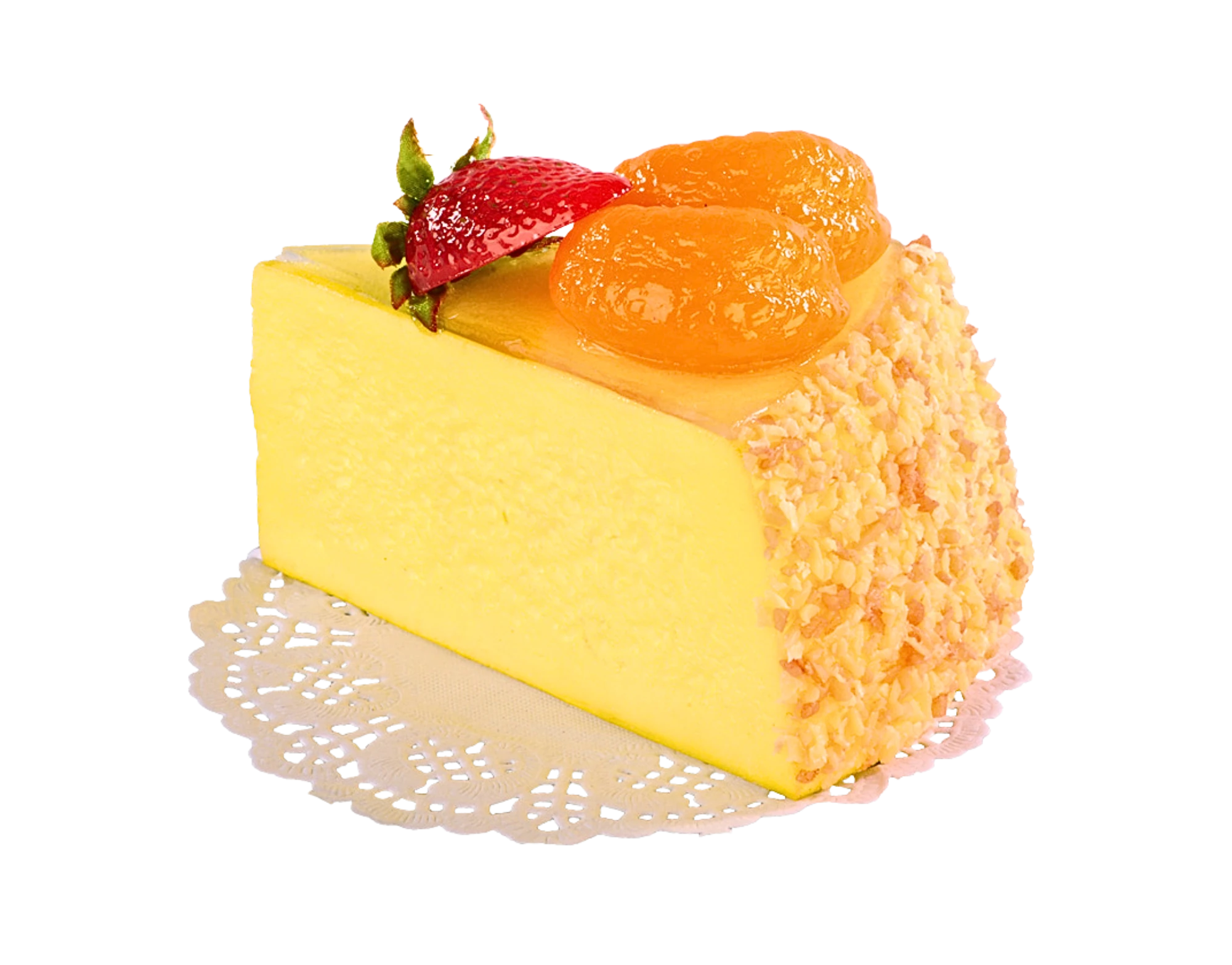 Morceau de gâteau au fromage