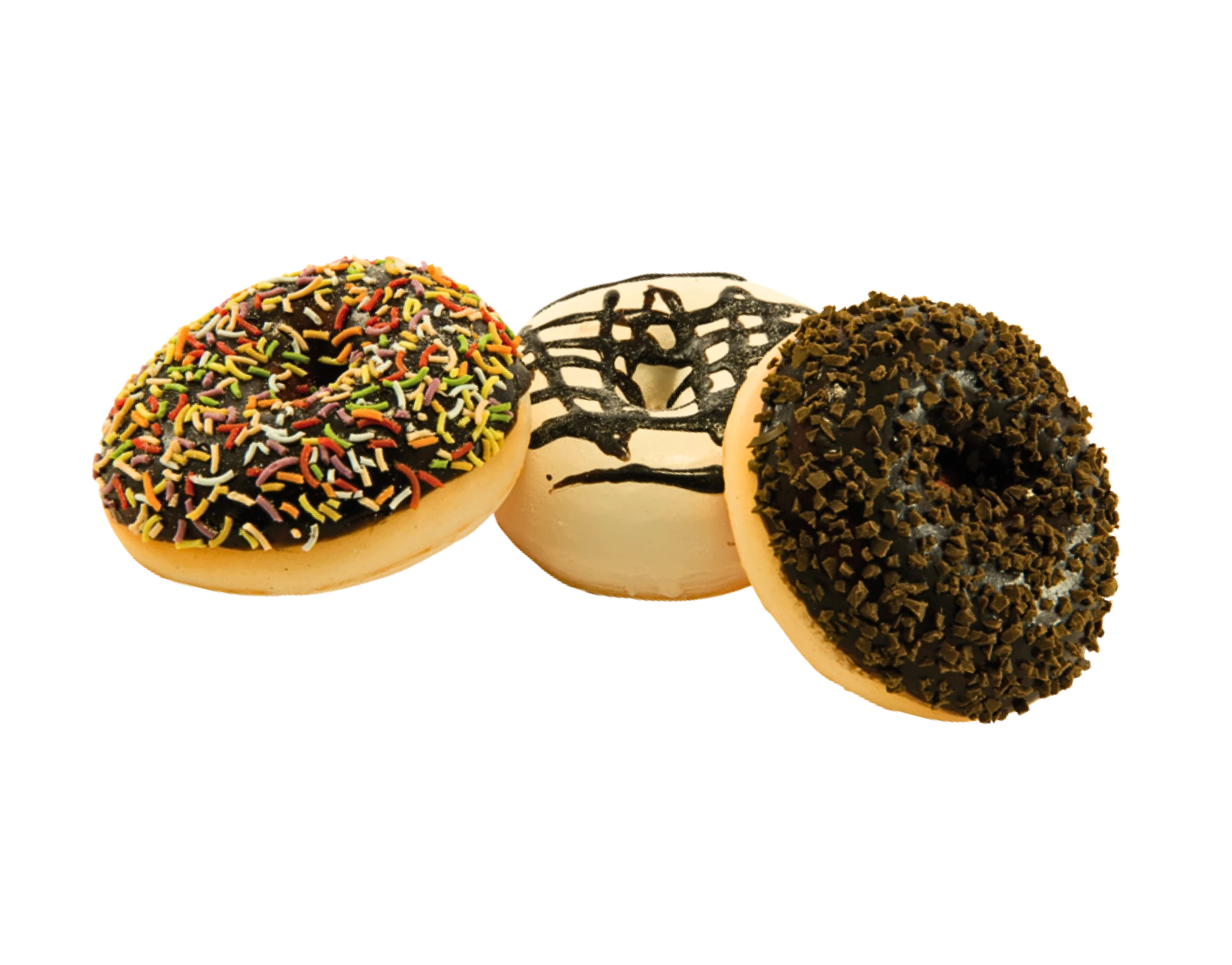 Schaumstoff-Donuts, 3 Stück (9 x 3 cm)