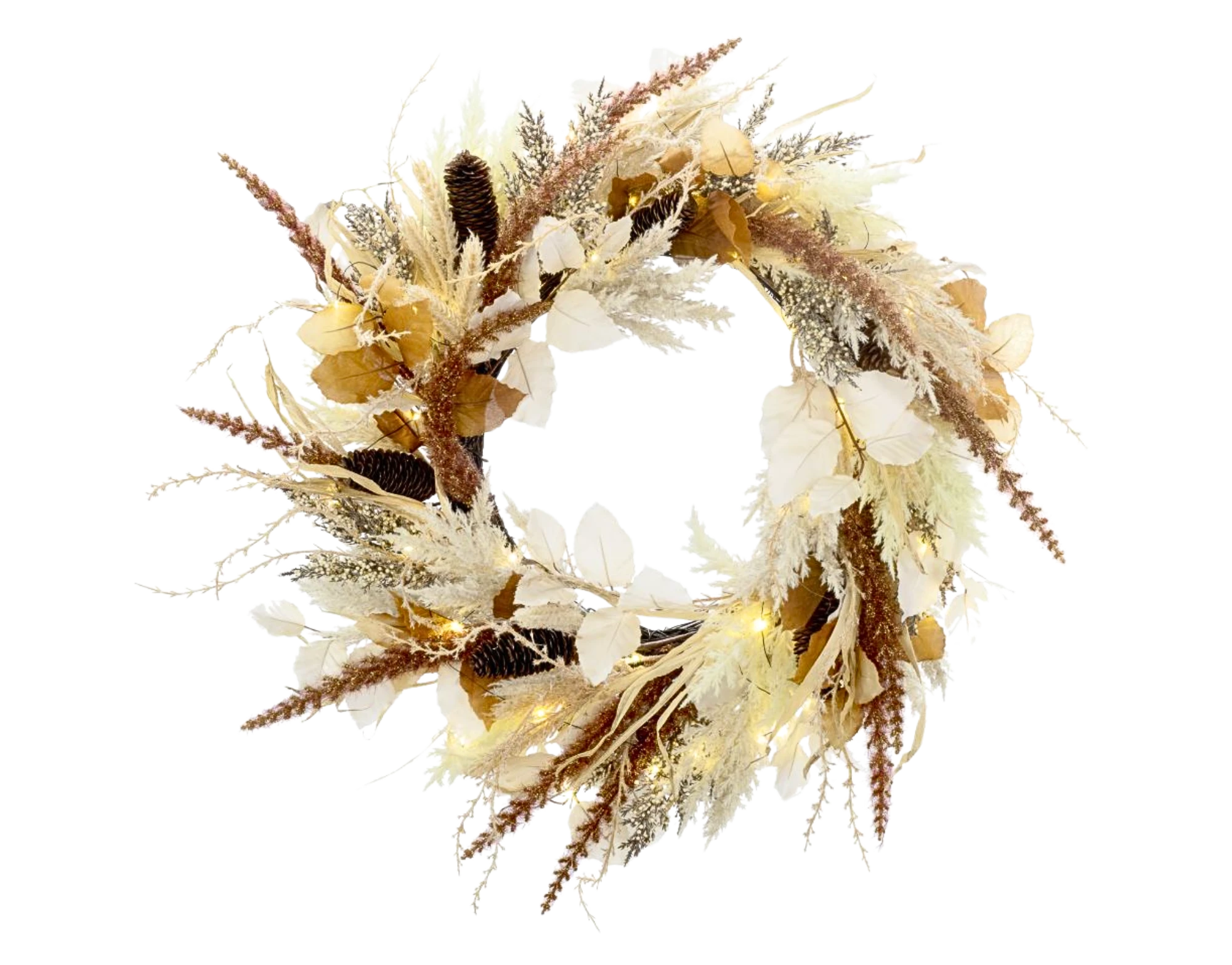 LED Blumen-Kranz