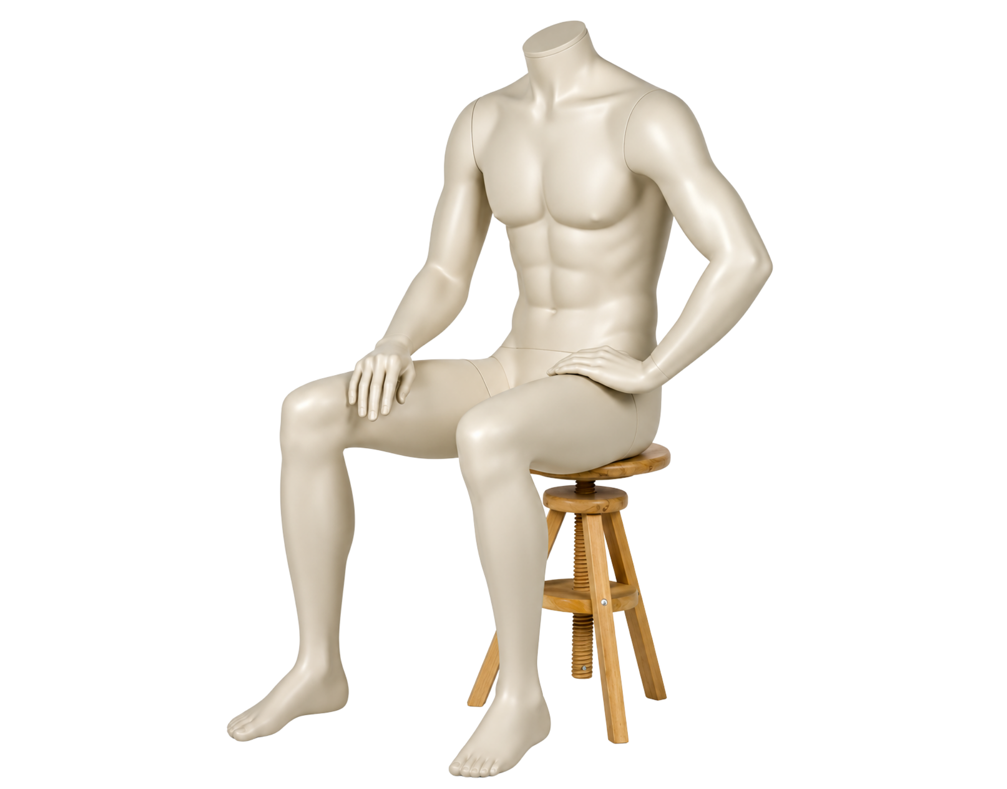 Mannequin homme Darrol assis