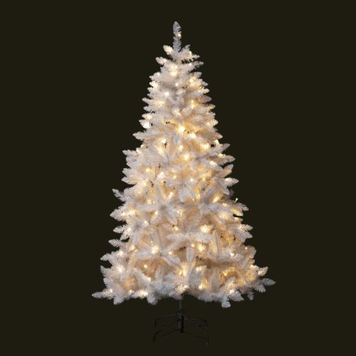 Arbre de Noël blanc 180 cm