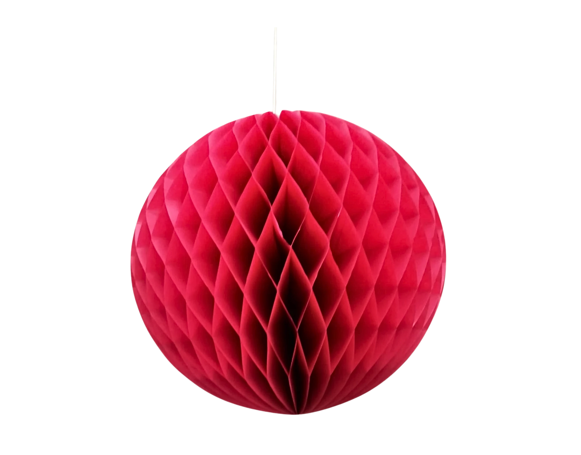 Balle nid d'abeille rouge