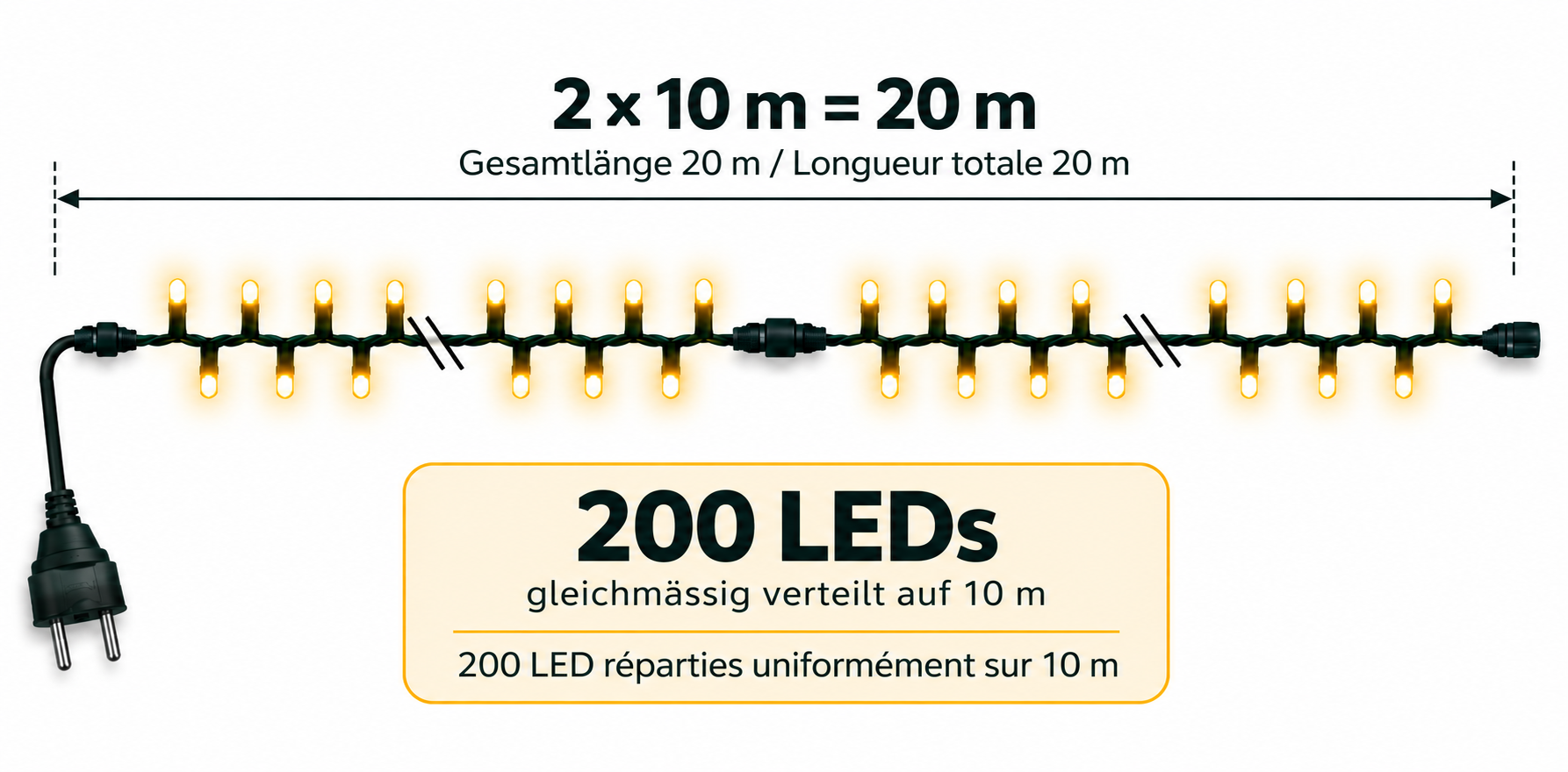 Lichterkette LED-Classic