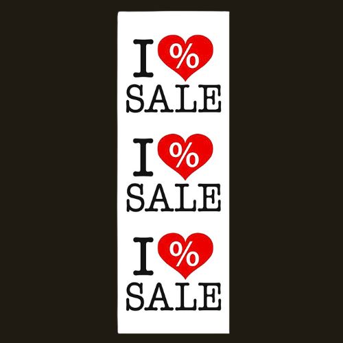 Affiche I love Sale