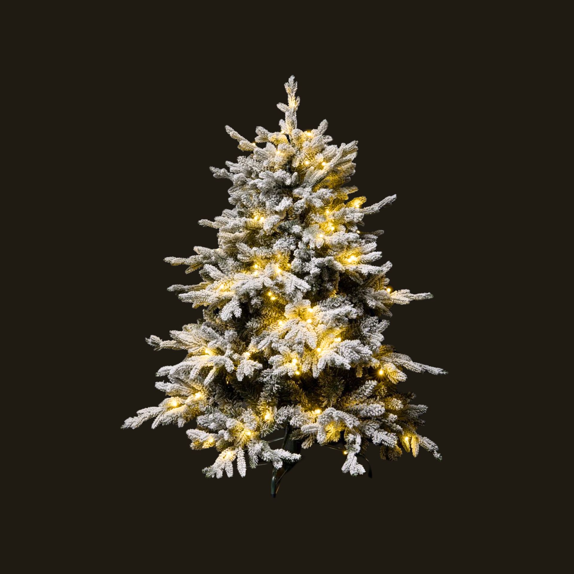 Arbre de Noël neigé 120 cm