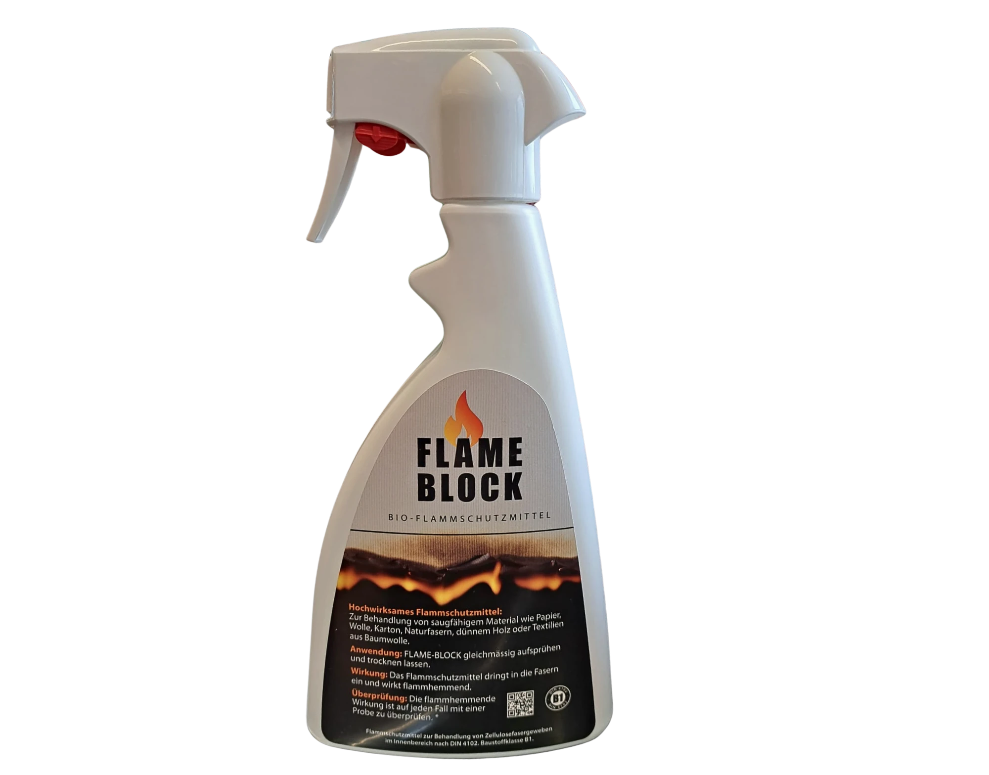 FLAME-BLOCK Bio-Flammschutzmittel Spray 500 ml