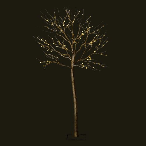 LED-Märchenbaum braun