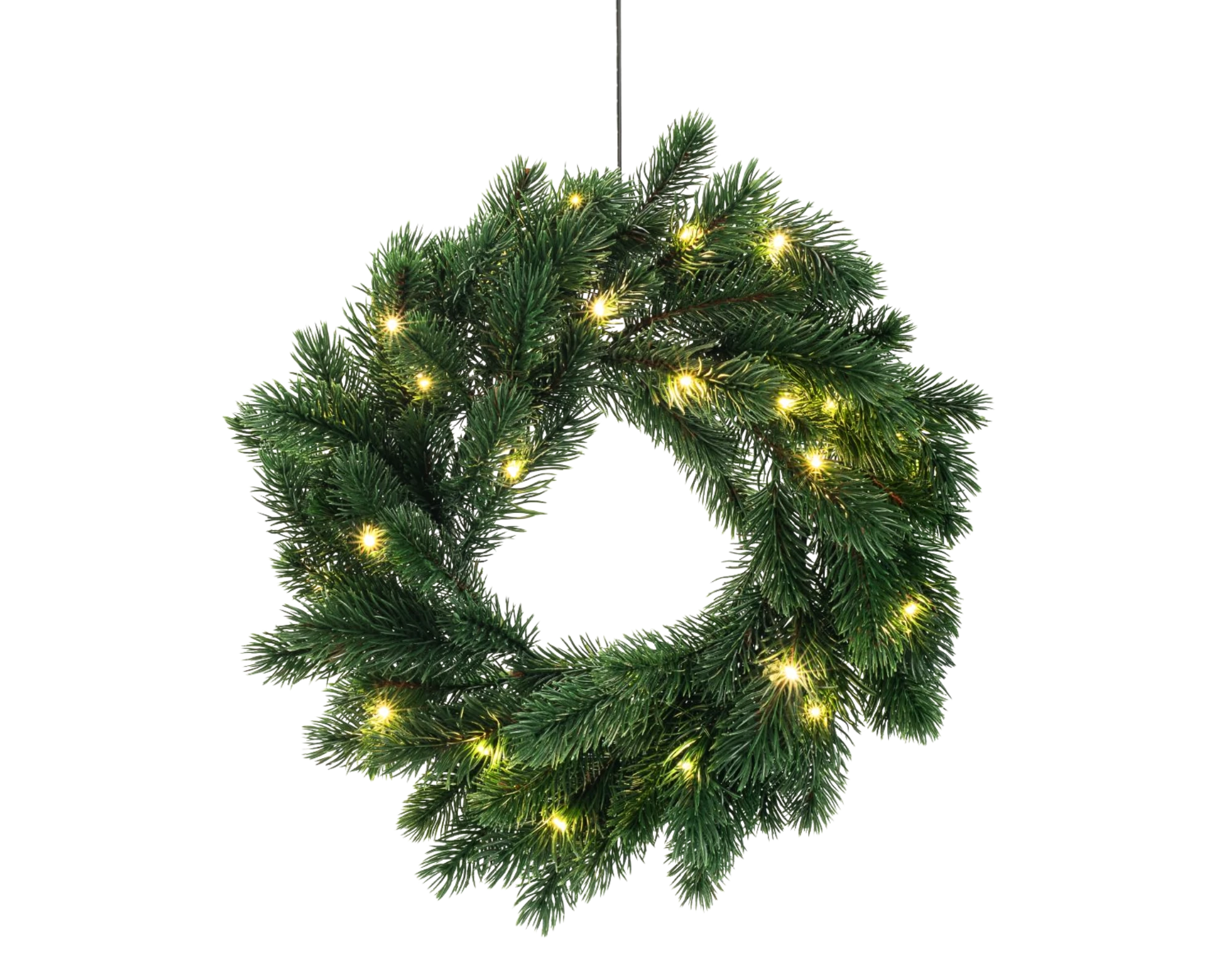 Couronne de Noël LED Ø 30 cm